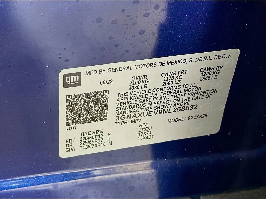 Used 2022 Chevrolet Equinox LT image 36