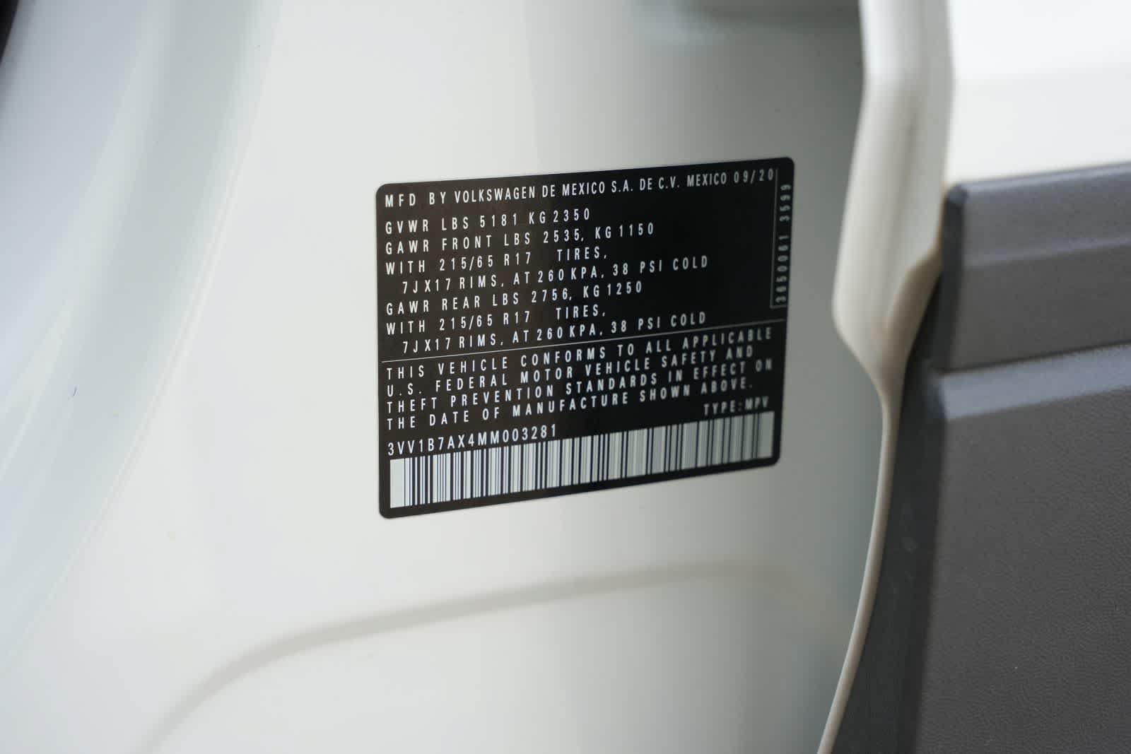 Used 2021 Volkswagen Tiguan S FWD image 24