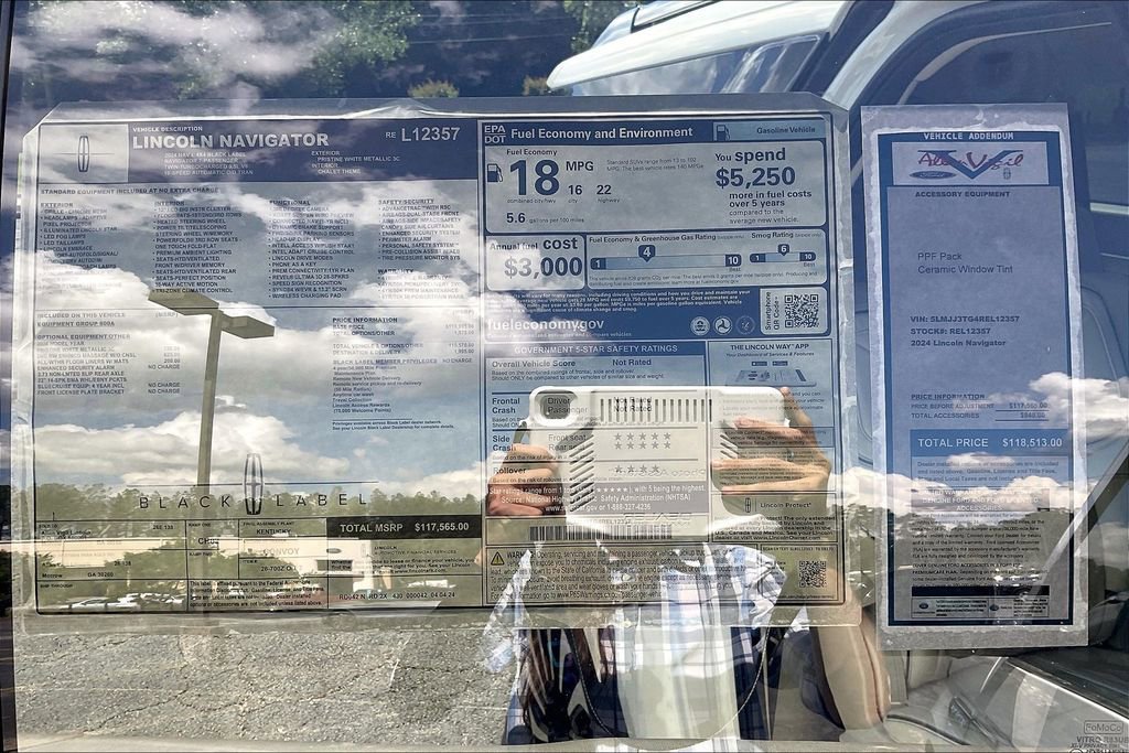 New 2024 Lincoln Navigator L Black Label image 14