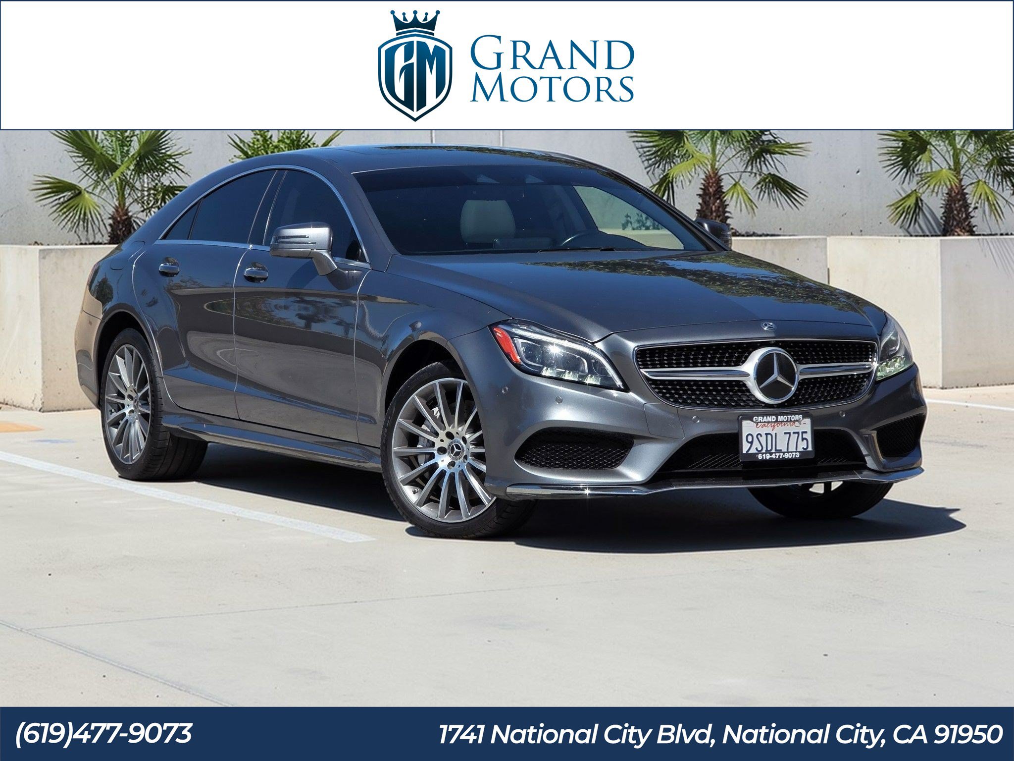 Used 2017 Mercedes-Benz CLS 550 w/ Premium 2 Package
