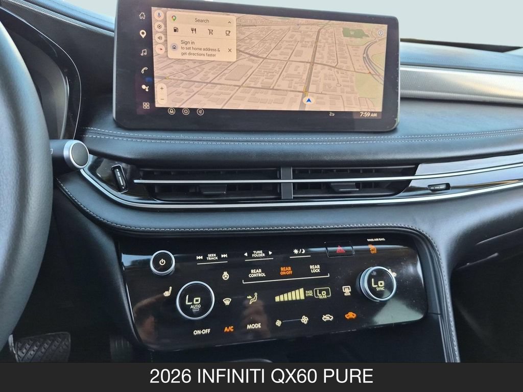 Certified 2026 INFINITI QX60 Pure w/ Cargo Package FWD image 29