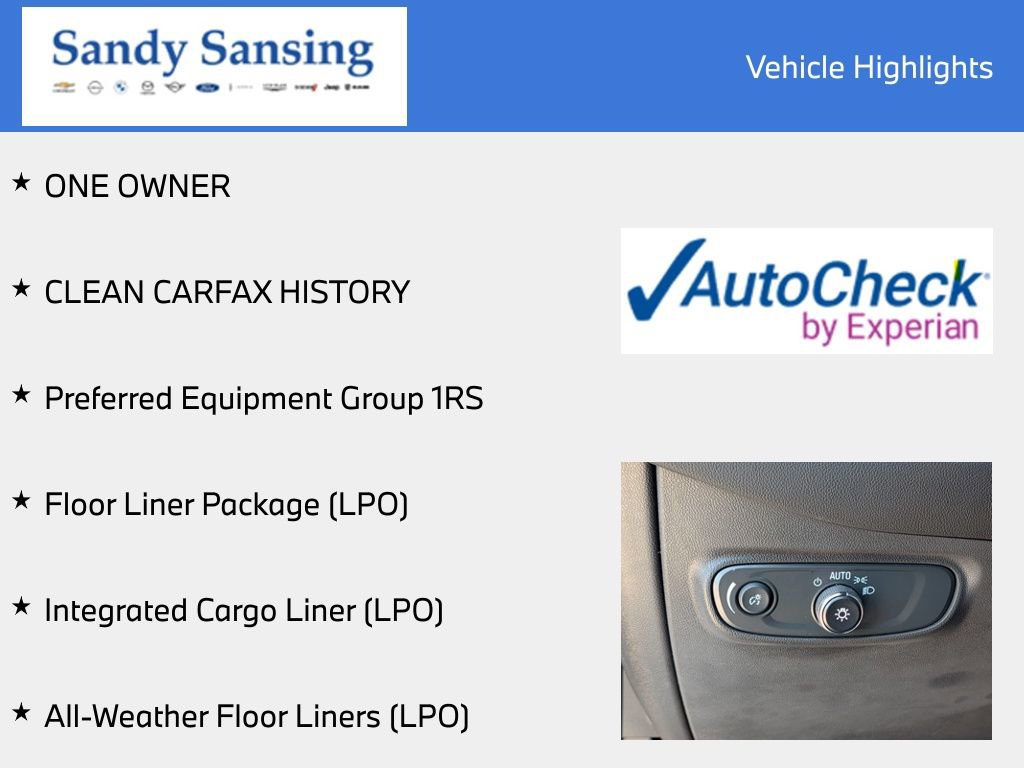 Used 2023 Chevrolet Equinox RS w/ LPO, Floor Liner Package AWD/4WD image 7
