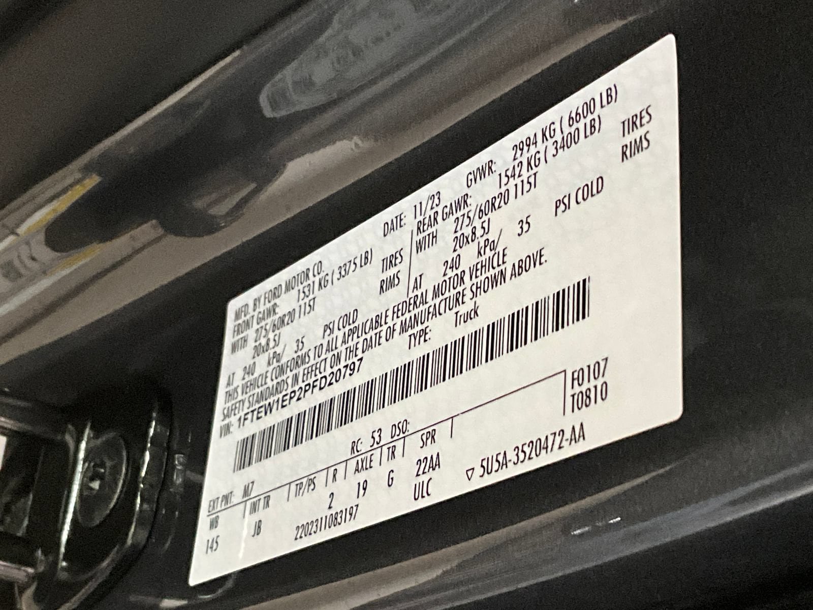 Used 2023 Ford F150 XL w/ STX Black Appearance Package AWD/4WD image 31