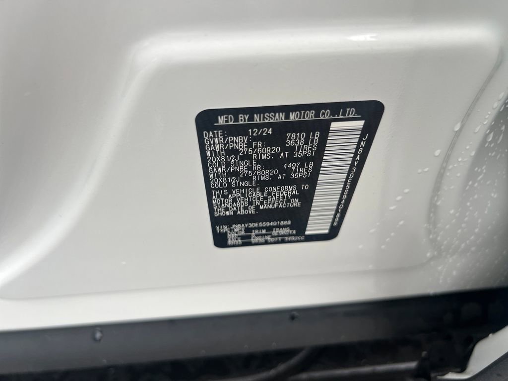 New 2025 Nissan Armada PRO-4X w/ Pro-4X Premium Package image 31