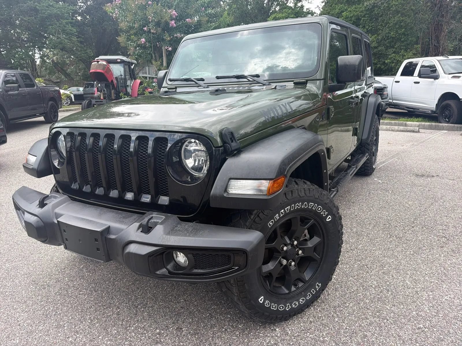 Used 2021 Jeep Wrangler Unlimited Sport AWD/4WD image 2