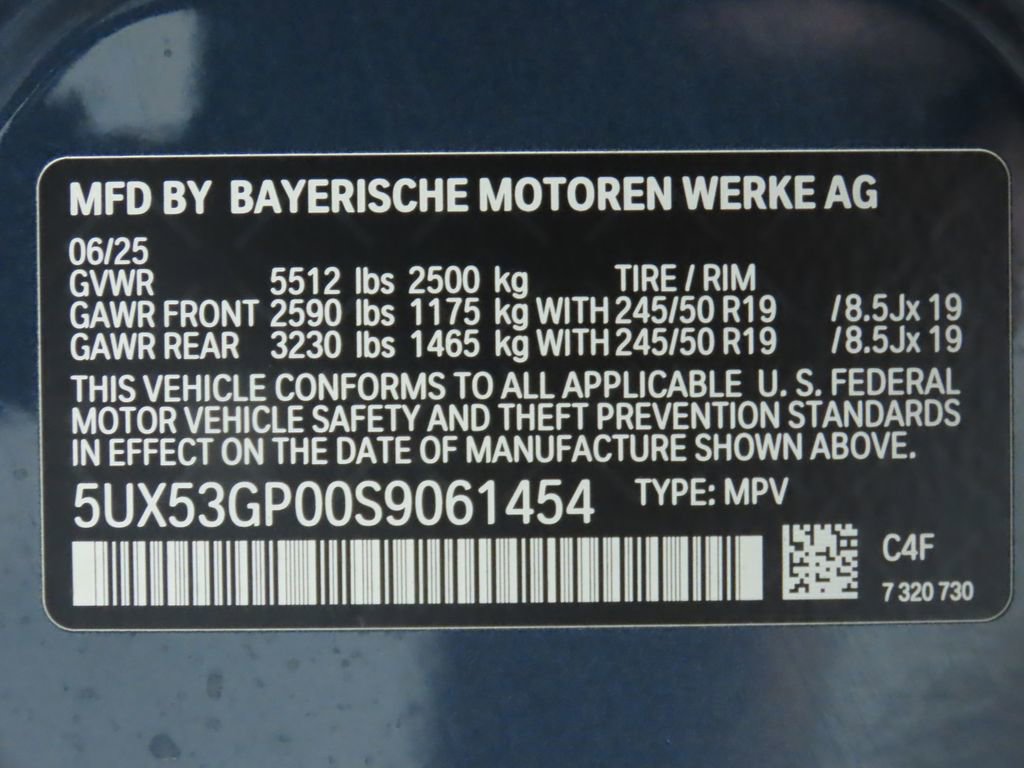 Certified 2025 BMW X3 xDrive30i w/ Convenience Package image 34