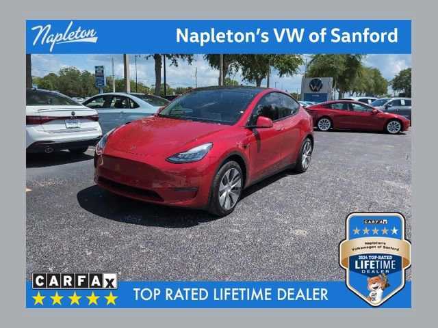 Used 2020 Tesla Model Y Long Range AWD/4WD image 1