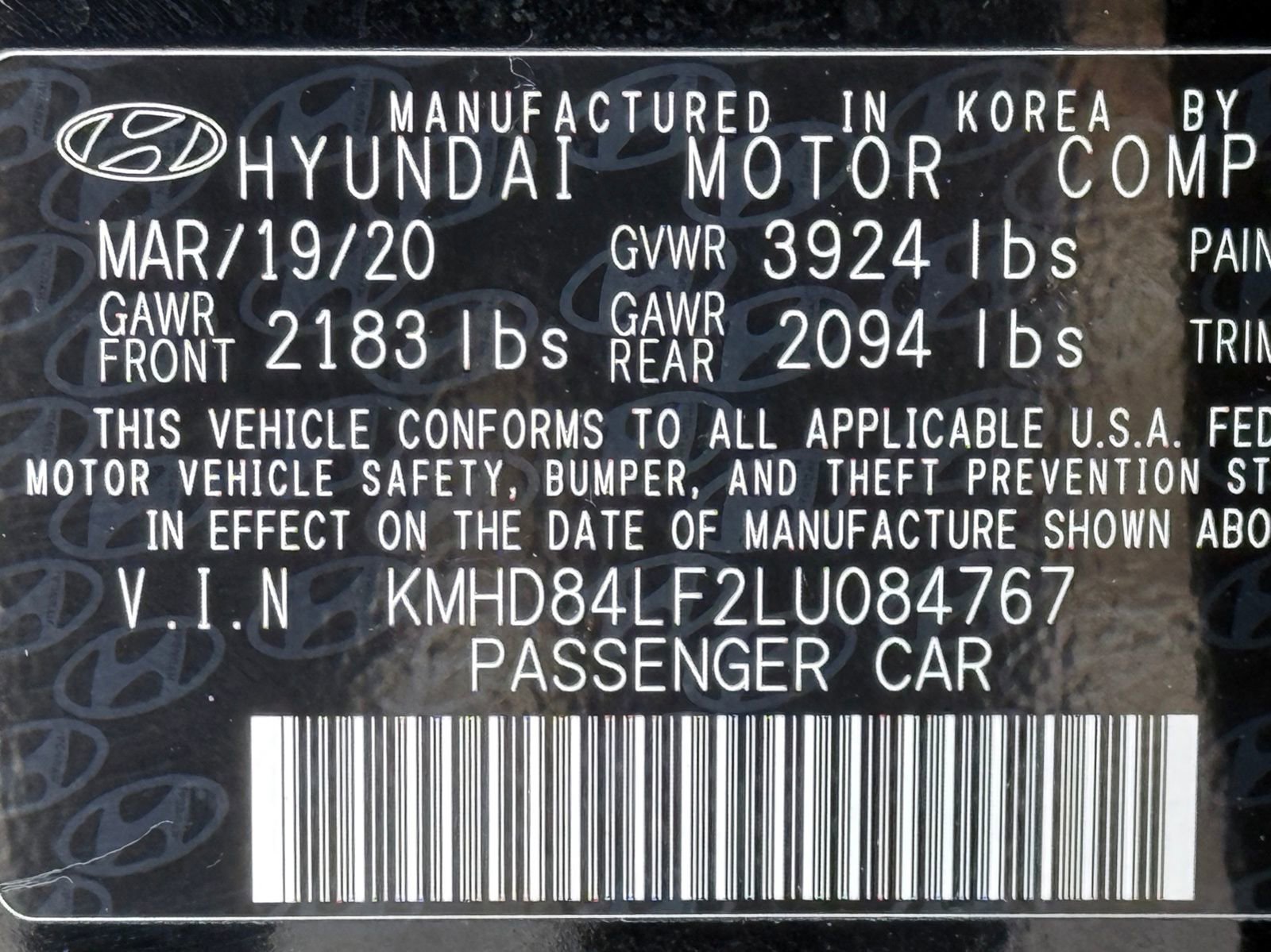 Used 2020 Hyundai Elantra Value Edition w/ Cargo Package (C1) image 45