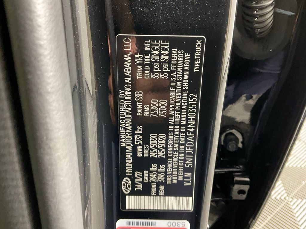 Used 2022 Hyundai Santa Cruz Limited AWD/4WD image 27