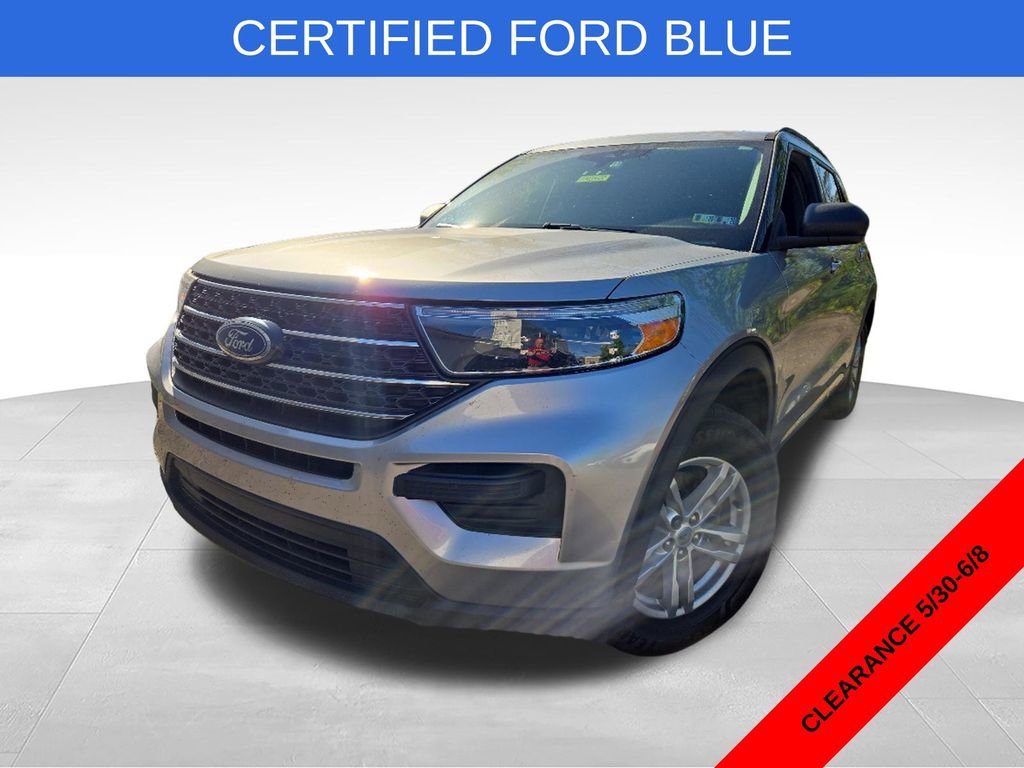 Certified 2020 Ford Explorer XLT w/ Class III Trailer Tow Package
