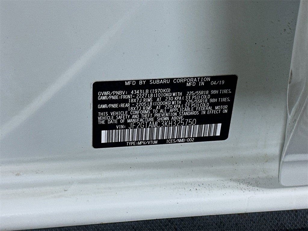 Used 2019 Subaru Crosstrek 2.0i Limited w/ Popular Package #4 image 35