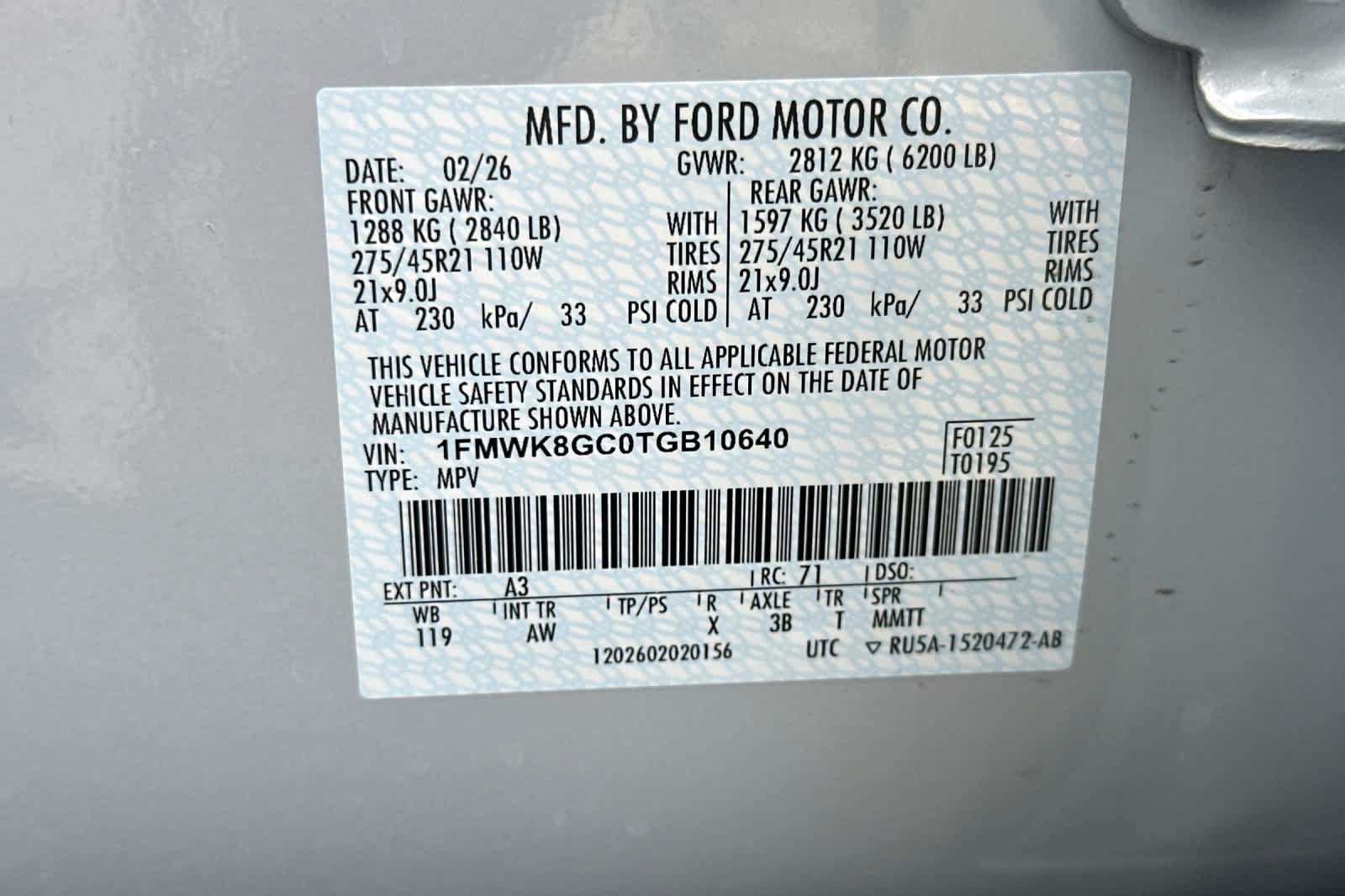 New 2026 Ford Explorer ST w/ Sun And Sound Package AWD/4WD image 31