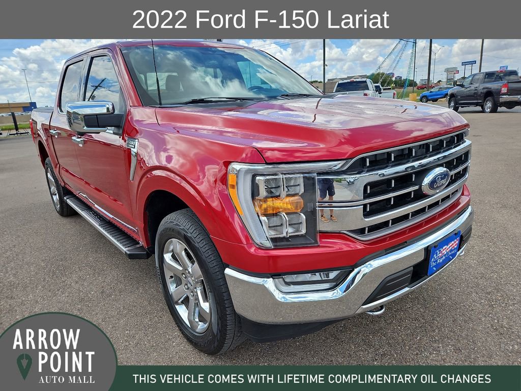 Used 2022 Ford F150 Lariat AWD/4WD image 2