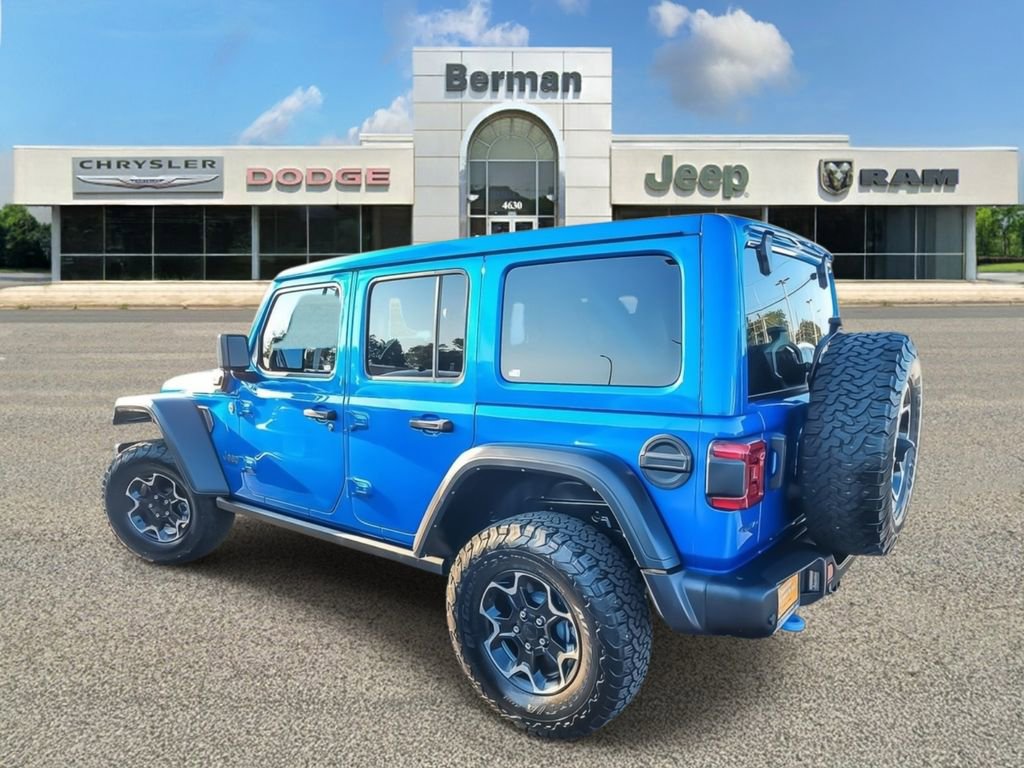 Used 2021 Jeep Wrangler Unlimited Rubicon 4xe w/ Steel Bumper Group image 7