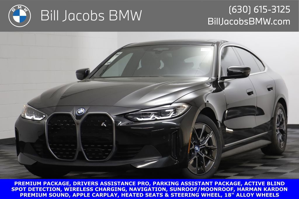 Certified 2024 BMW i4 eDrive35 w/ Premium Package RWD image 1