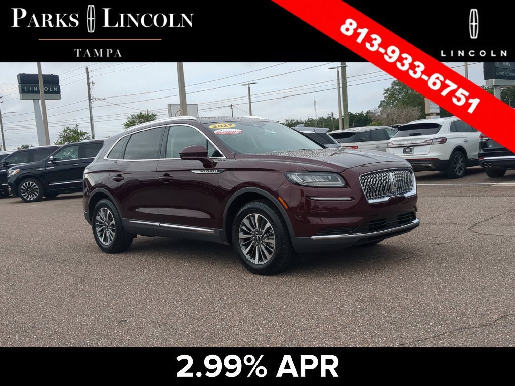 Certified 2022 Lincoln Nautilus FWD w/ Premium Package image 1