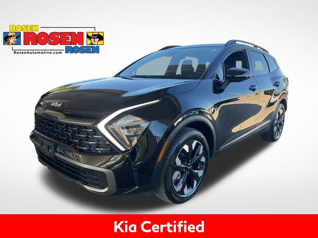 Certified 2023 Kia Sportage X-Line w/ X-Line Premium Package AWD/4WD 360° Tour