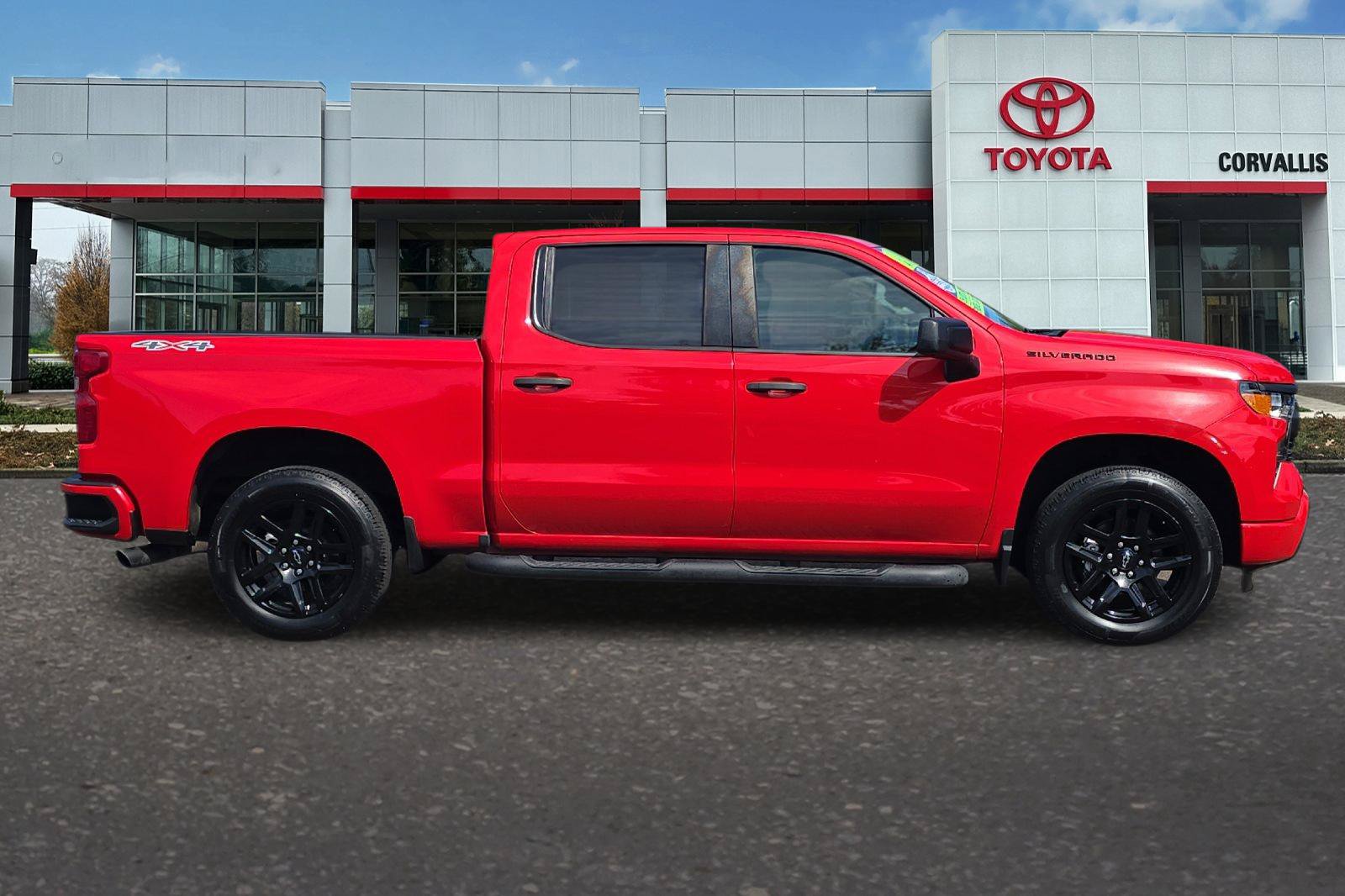 Used 2023 Chevrolet Silverado 1500 Custom w/ Rally Edition AWD/4WD image 3
