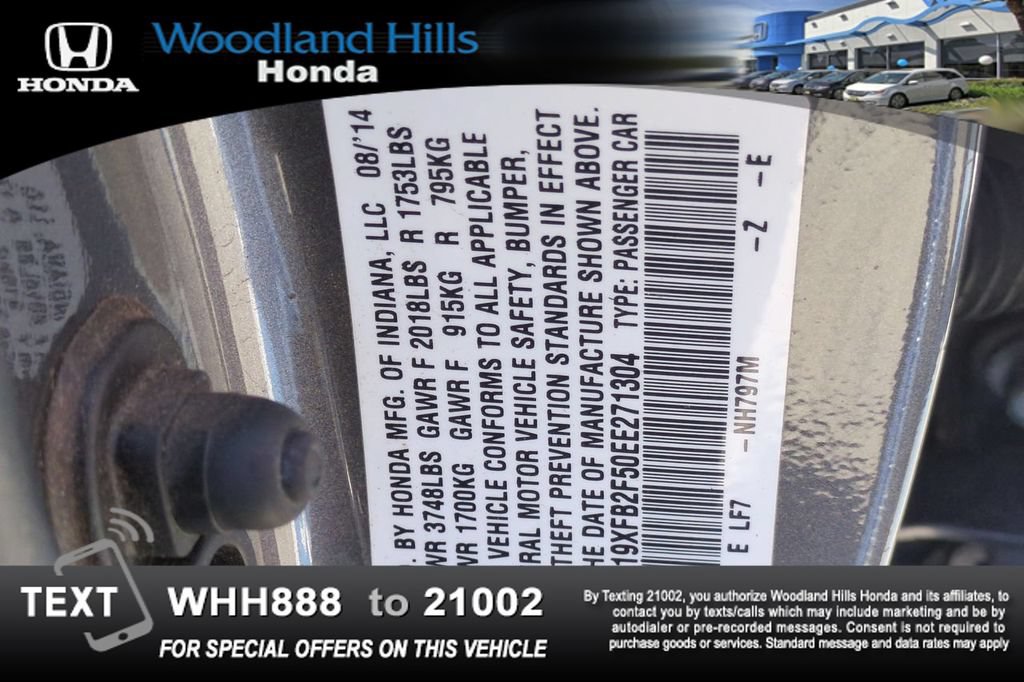 Used 2014 Honda Civic LX image 26