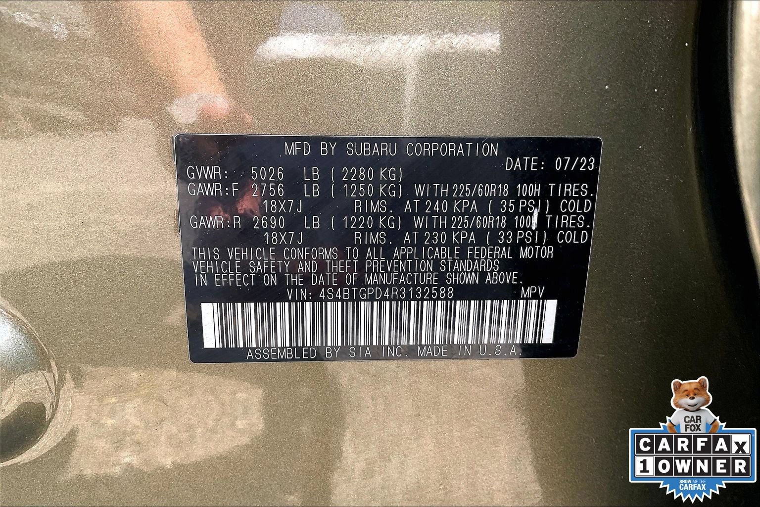 Certified 2024 Subaru Outback Touring XT w/ Popular Package #2 AWD/4WD image 32