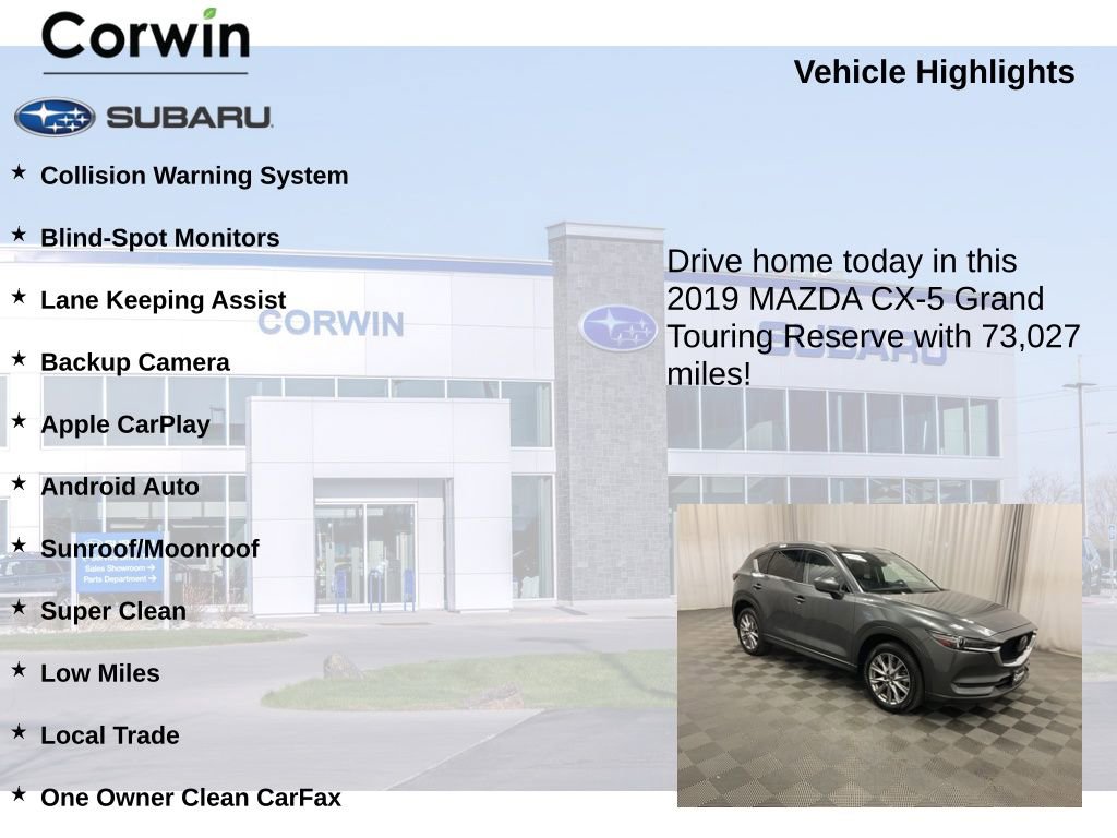 Used 2019 MAZDA CX-5 Grand Touring Reserve image 6