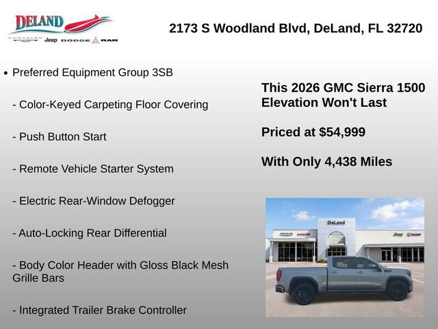 Used 2026 GMC Sierra 1500 Elevation w/ Elevation Premium Package AWD/4WD image 12