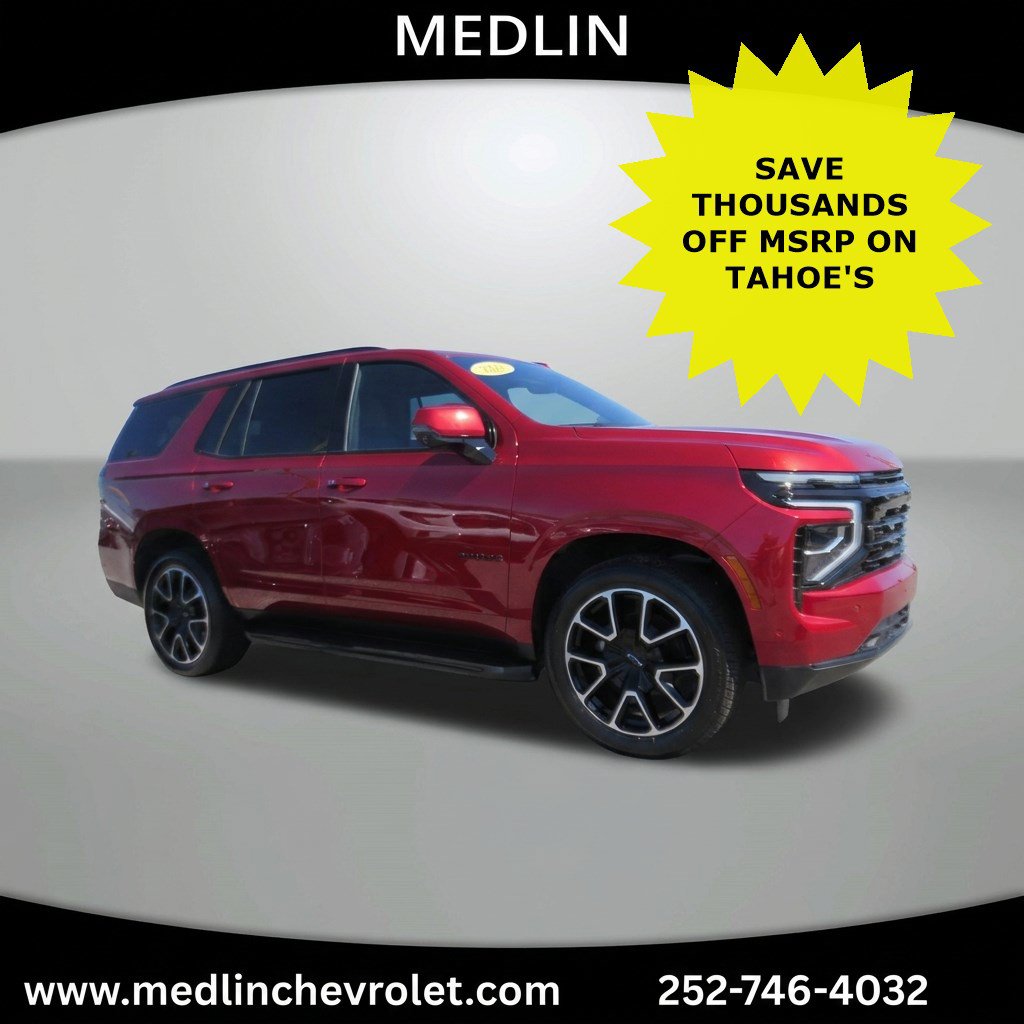 Used 2025 Chevrolet Tahoe RST w/ Advanced Technology Package