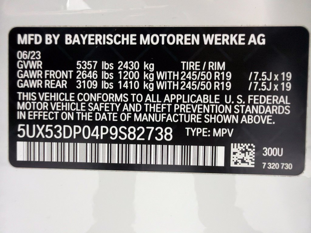 Used 2023 BMW X3 xDrive30i w/ Premium Package AWD/4WD image 15