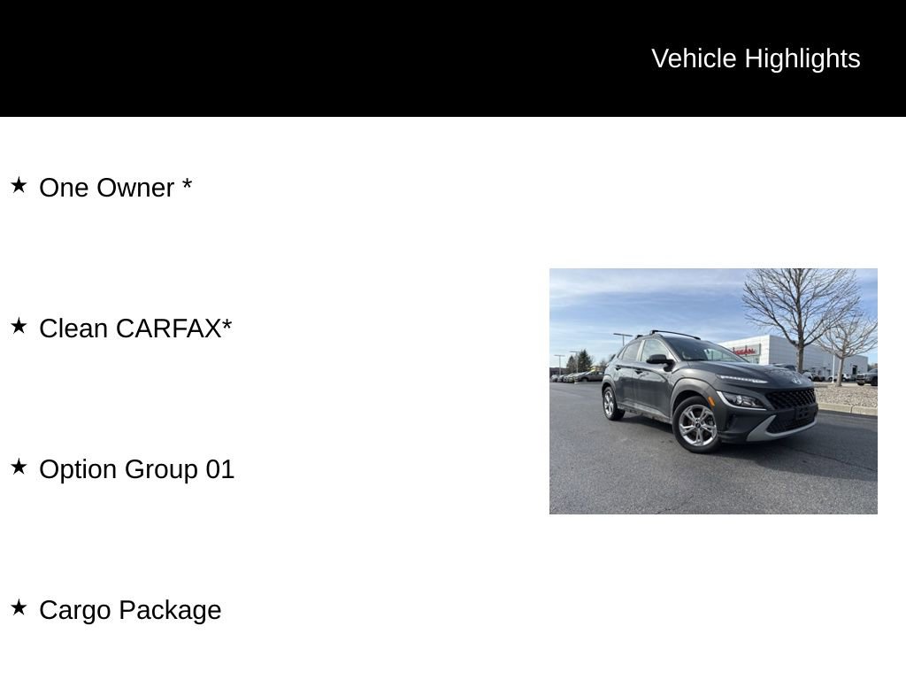 Used 2023 Hyundai Kona SEL w/ Cargo Package image 11