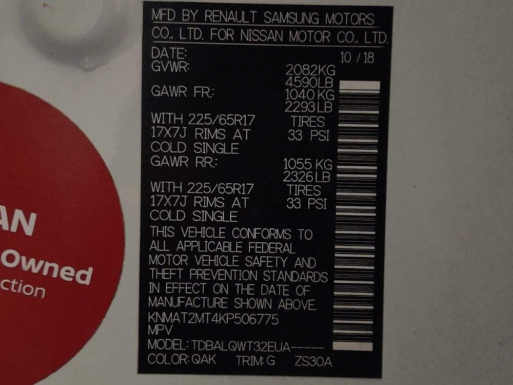 Used 2019 Nissan Rogue SV image 33