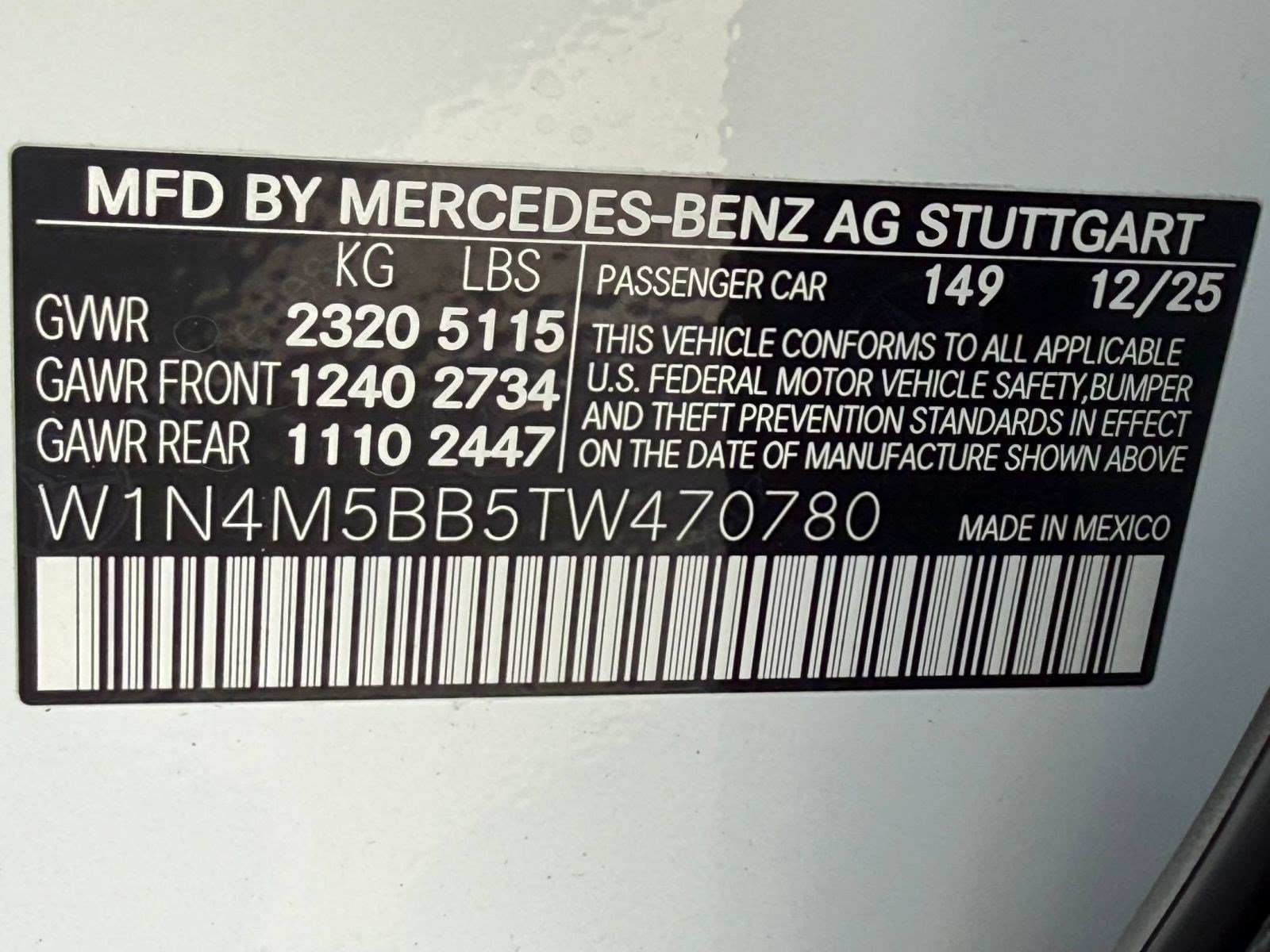 New 2026 Mercedes-Benz GLB 35 AMG 4MATIC image 19