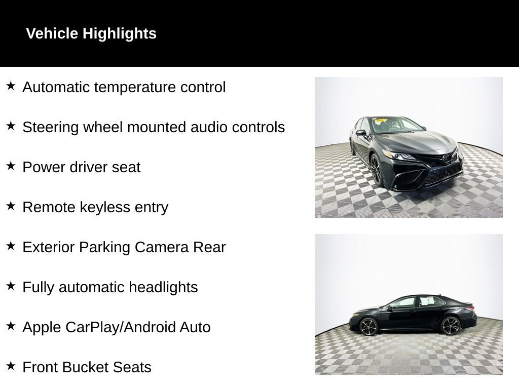 Used 2023 Toyota Camry XSE image 2