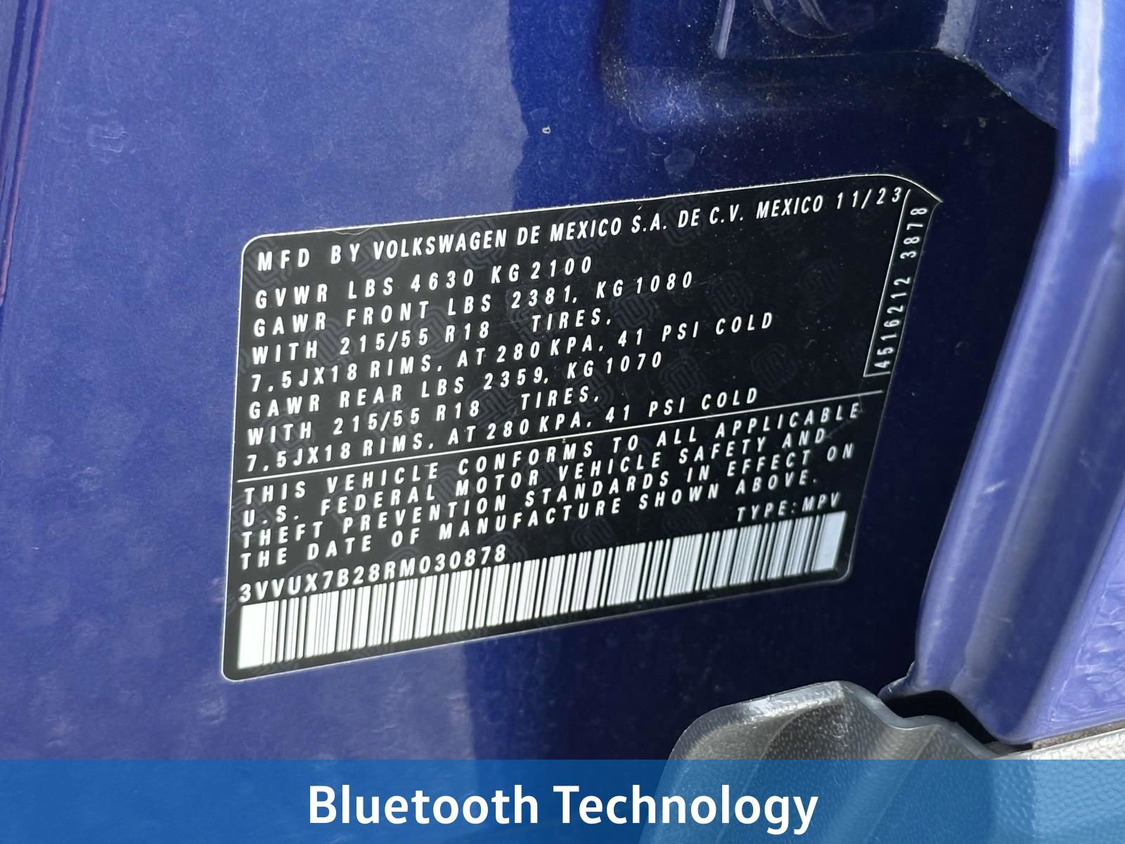 Certified 2024 Volkswagen Taos SE image 12
