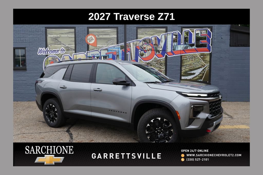 New 2027 Chevrolet Traverse Z71 w/ Driver Confidence Package