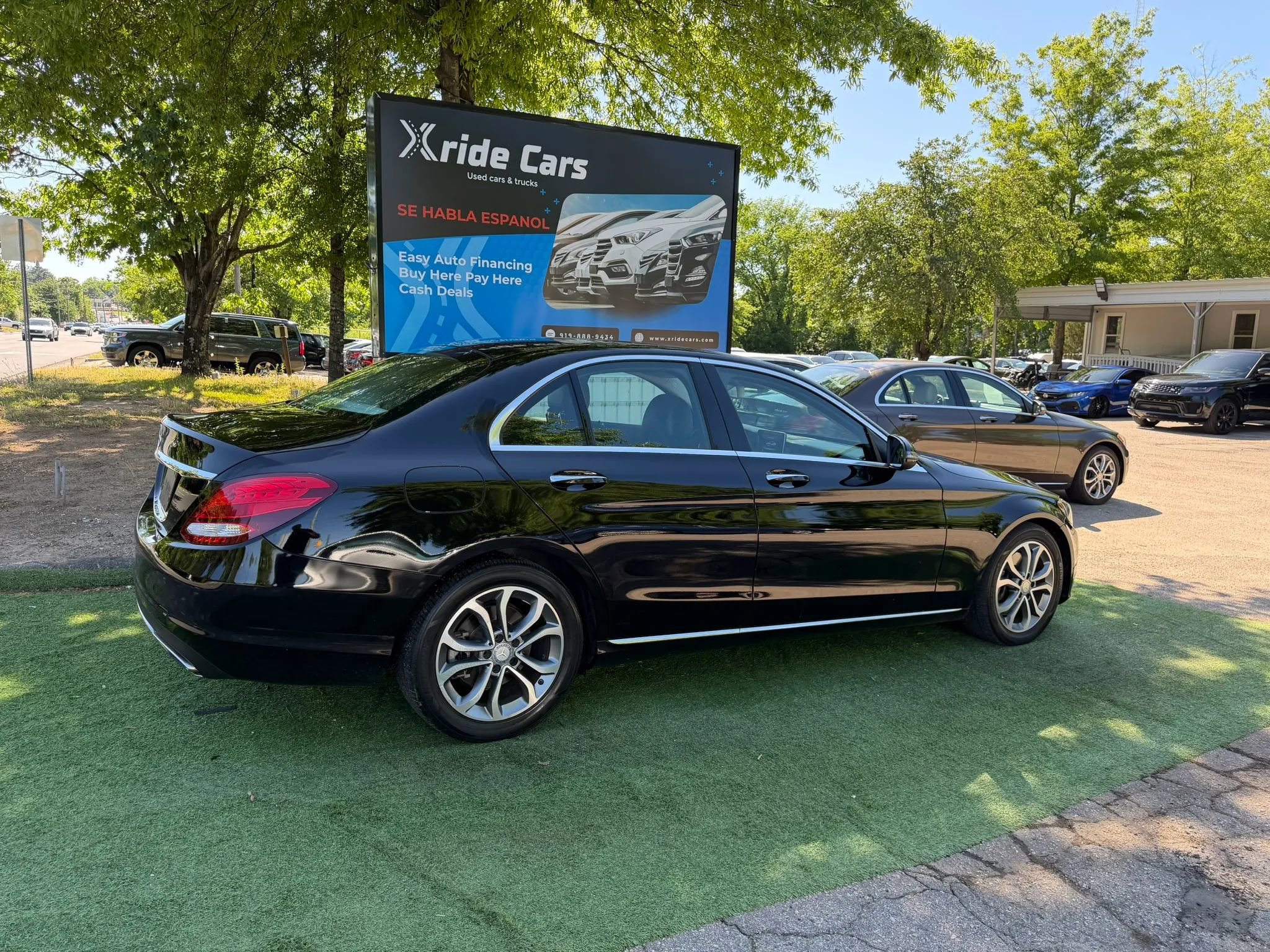 Used 2017 Mercedes-Benz C 300 Sedan w/ Premium 1 Package image 3