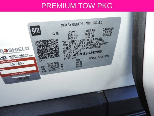 Used 2025 Chevrolet Tahoe High Country AWD/4WD image 19