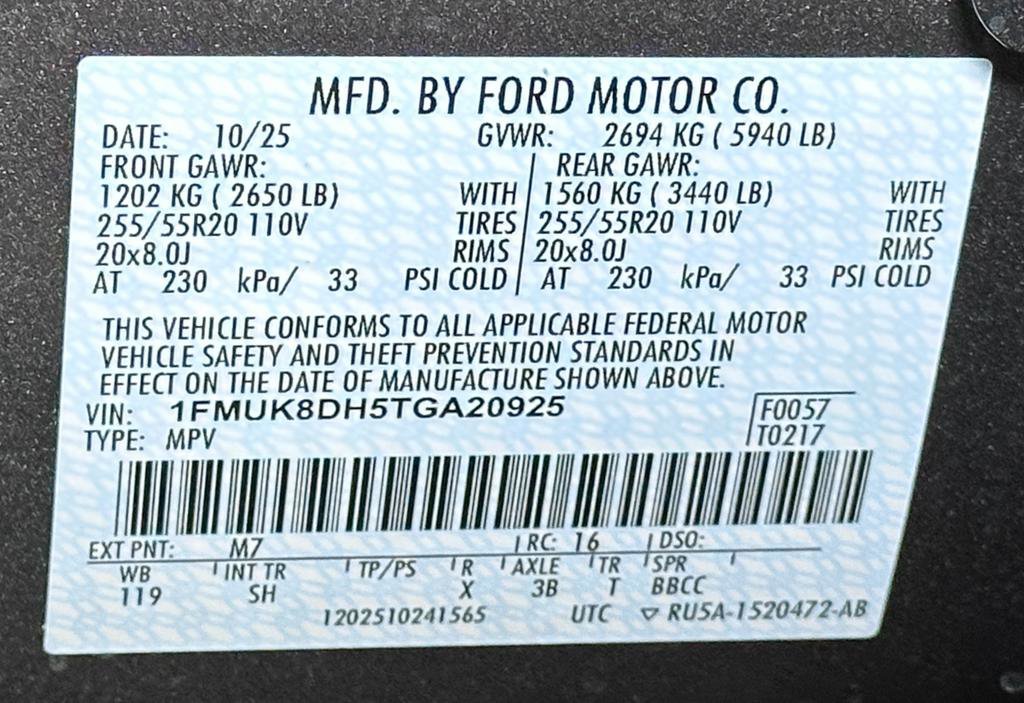 Used 2026 Ford Explorer Active w/ Active Comfort Package AWD/4WD image 43