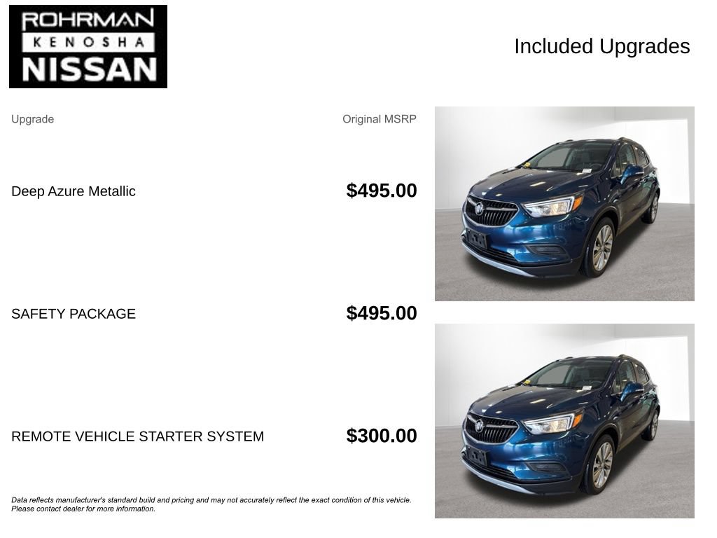 Used 2019 Buick Encore Preferred w/ Safety Package FWD image 4