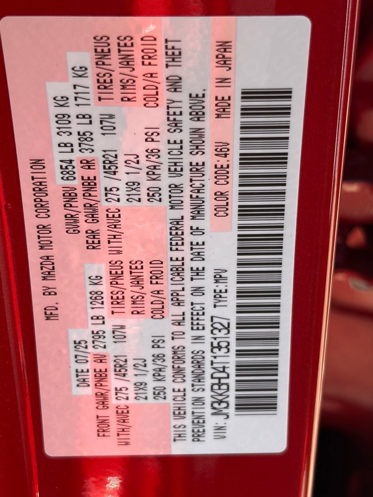 New 2026 MAZDA CX-90 3.3 Turbo w/ Preferred Package image 22