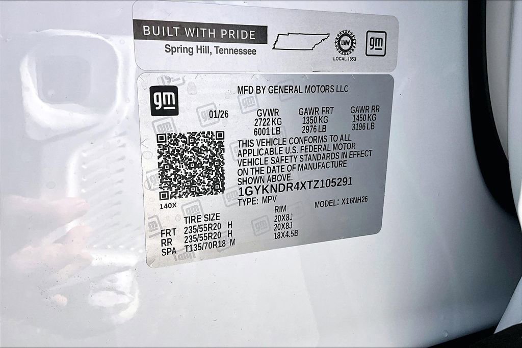 New 2026 Cadillac XT5 Premium Luxury w/ LPO, Floor Liner Package AWD/4WD image 13
