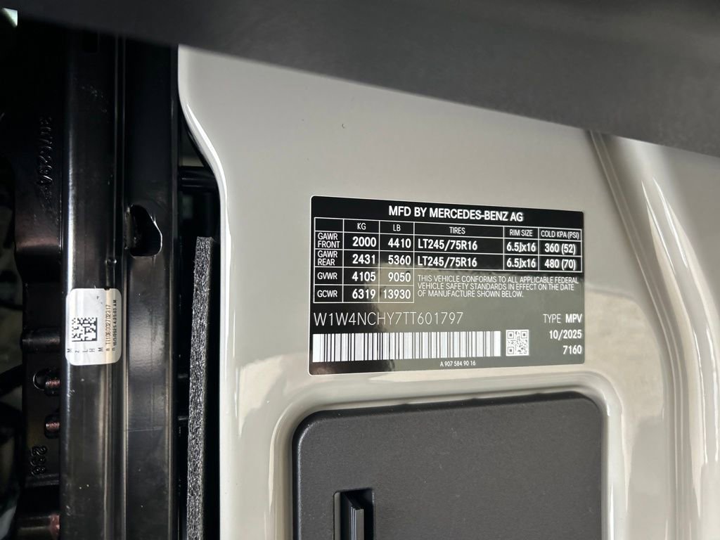 New 2026 Mercedes-Benz Sprinter 2500 image 27