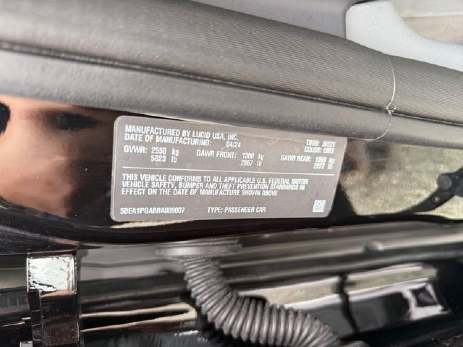 Used 2024 Lucid Air Pure RWD image 21