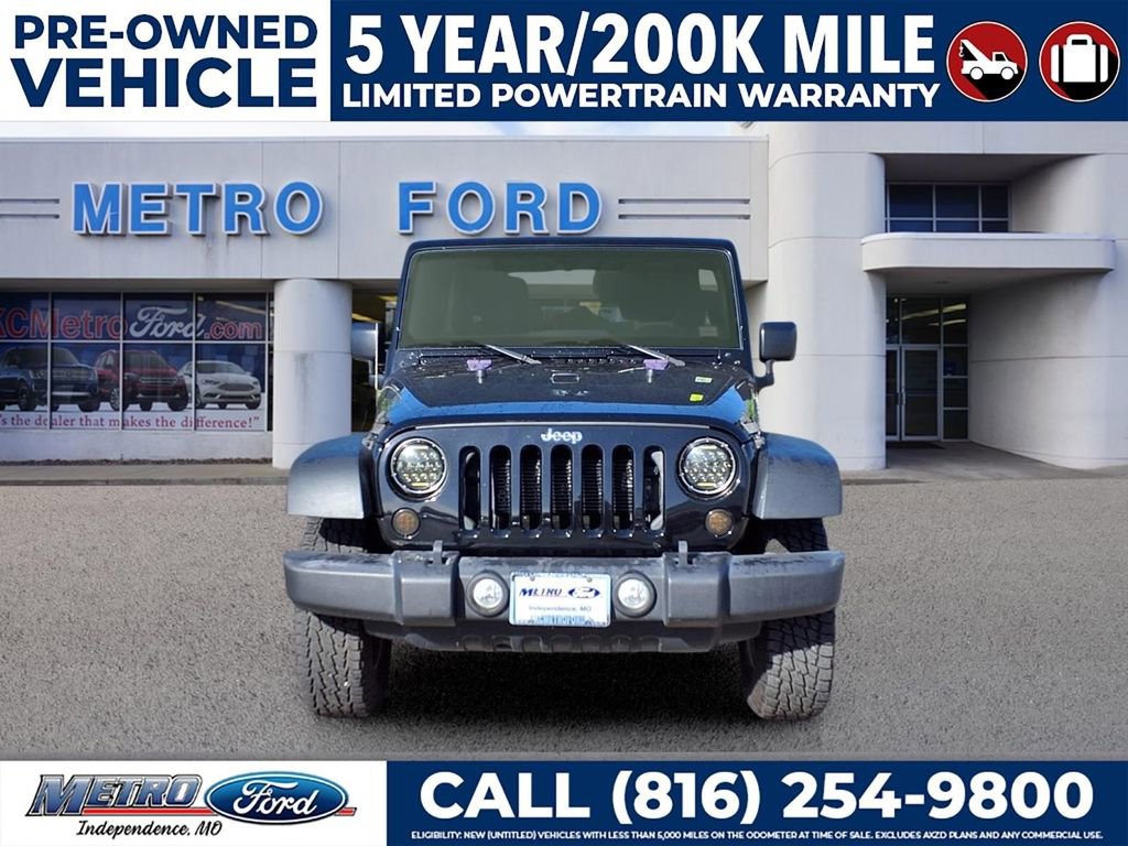 Used 2016 Jeep Wrangler Unlimited Sport w/ Quick Order Package 24S AWD/4WD image 10