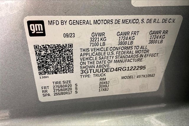 Used 2024 GMC Sierra 1500 SLT w/ SLT Premium Plus Package image 34