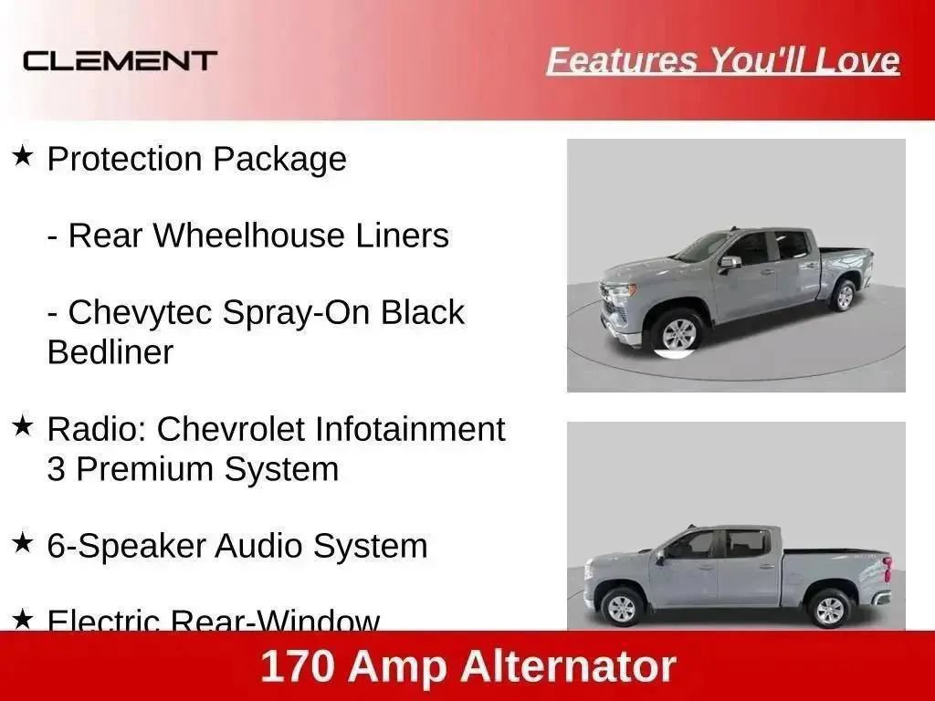Used 2024 Chevrolet Silverado 1500 LT w/ Protection Package AWD/4WD image 63