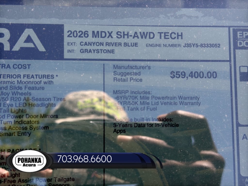 New 2026 Acura MDX w/ Technology Package AWD/4WD image 38