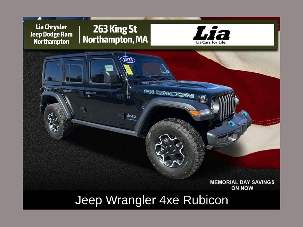 Used 2023 Jeep Wrangler Unlimited Rubicon 4xe w/ Cold Weather Group