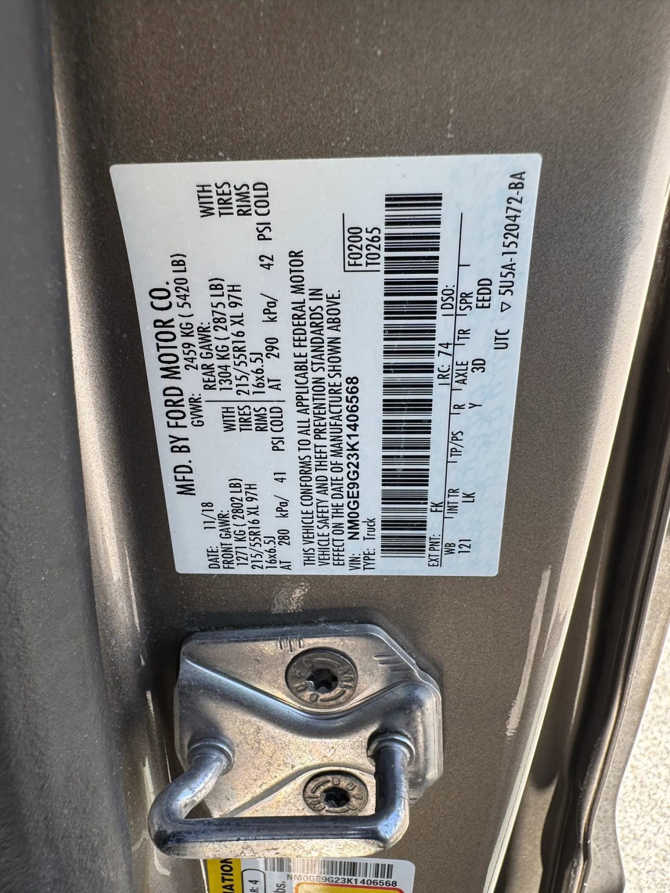 Used 2019 Ford Transit Connect Titanium w/ Titanium Premium Package FWD image 38