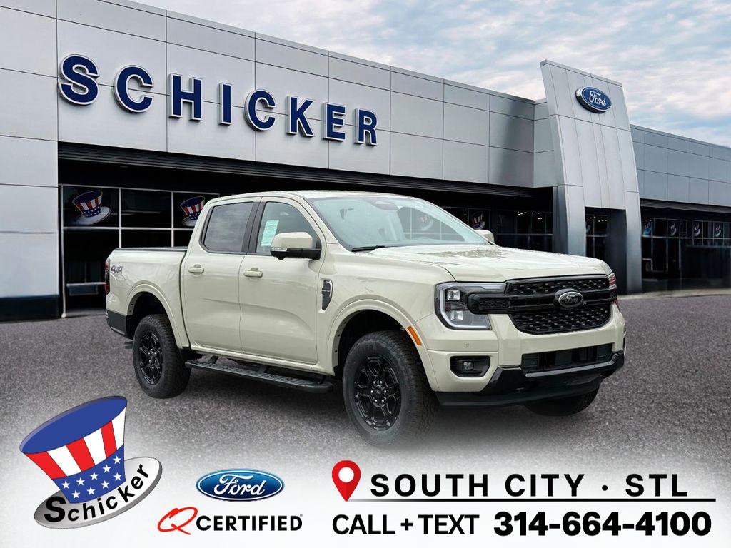 New 2025 Ford Ranger Lariat w/ Black Appearance Package