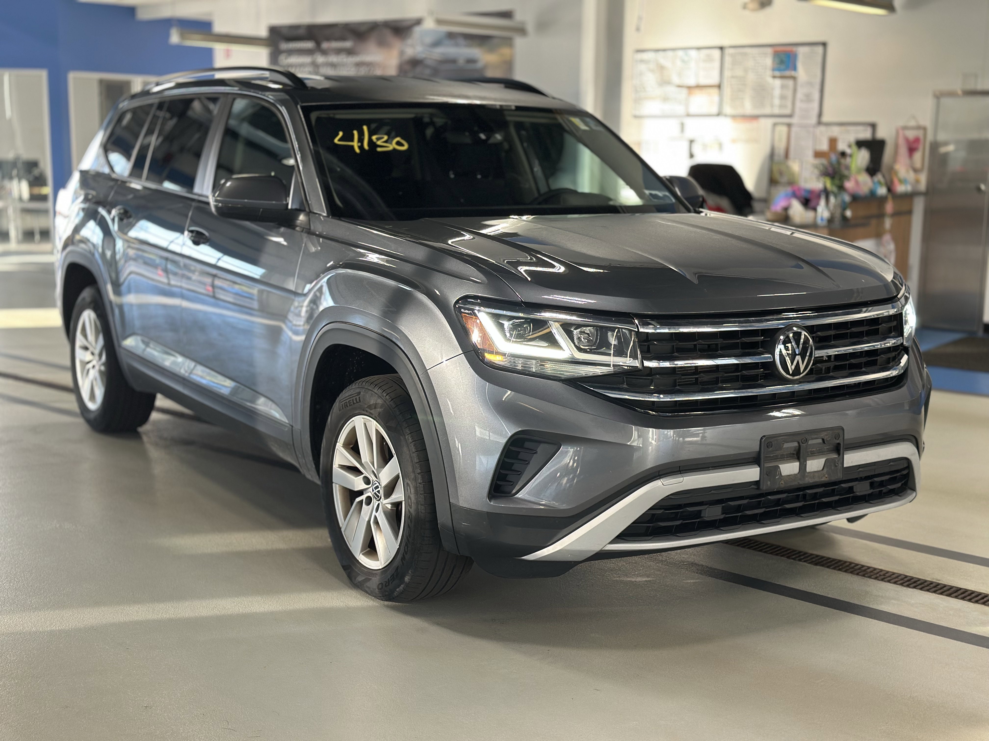 Used 2021 Volkswagen Atlas S AWD/4WD image 3